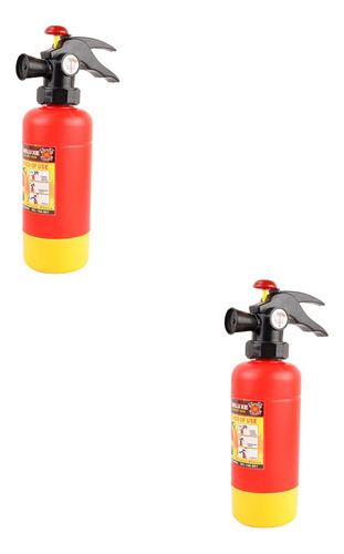 Juguete De Extintor De Agua Para Niños - Pistola De Agua Portátil Con Forma De Extintor, Color Rojo Brillante, Ideal Para Juegos Acuáticos En Playa Y Piscina
