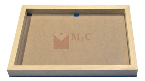 Marcos Box A3 Madera Con Vidrio Y Tapa  Calidad Y Precio Myc