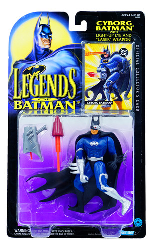 Kenner Dc Legends Of Batman Cyborg Batman Laser 1994