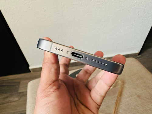 Apple iPhone 15 Pro 512gb Esim Bateria 100% Libre Telcel Movi Att Garantia Mayo 2025 (Usado)