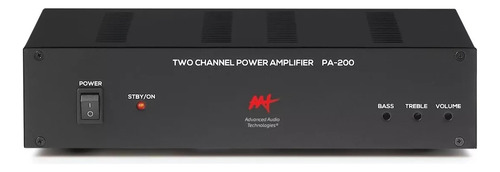 Amplificador Aat Integrado Pa-200 Para Multi-zona 100w Rms