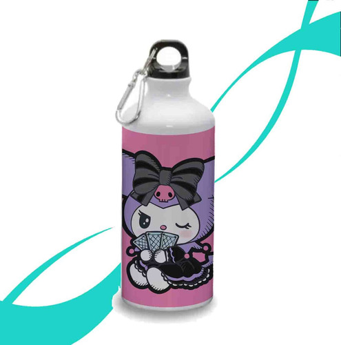 Kuromi Botella 750ml Termo Llavero Hello Kitty 04