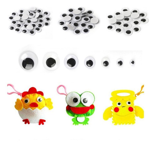 Li Wiggle-, Accesorios For Ojos De Animales, 926 Piezas