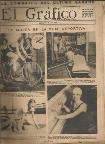 El Grafico / Nº 564 / Año 1930 / Marta Norelius