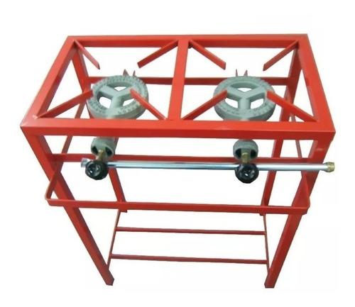 Imagen 1 de 2 de Anafe Quemador Mechero Industrial 20000 Kcal Foco Pie 80cm