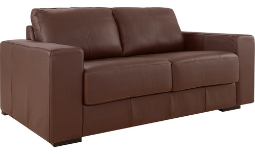 Imagen 2 de 2 de Sillon 3 Cuerpos Cuero Natural Sillones Divino