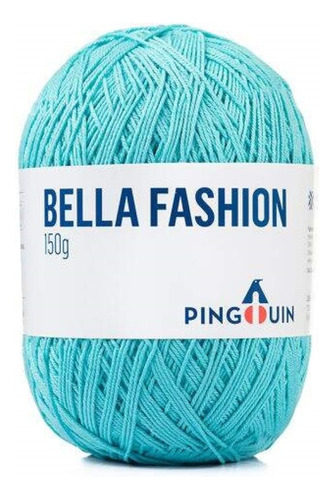 Fio/linha Algodão Pingouin Bella Fashion 150g Cor 9558- Atlas