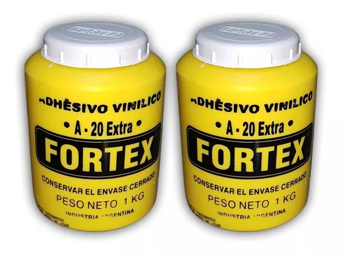 Adhesivo Vinílico Cola Carpintero 500 Gr Fortex A20extra
