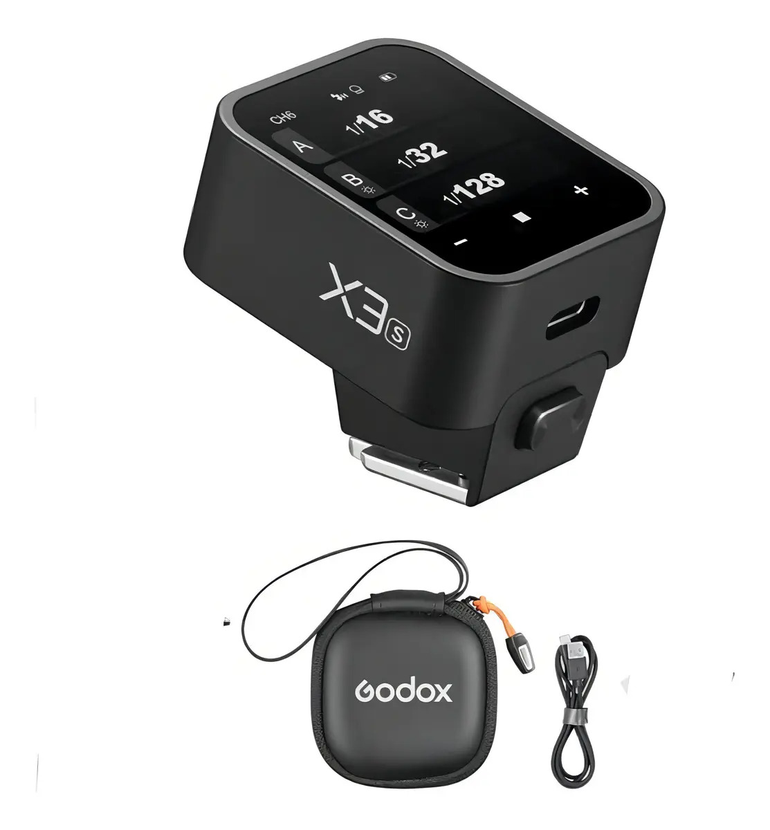 Disparador de Flash Godox X3-S para Câmeras Sony TTL sem Fio