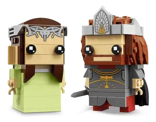 Lego 40632 Brickheadz Aragorn Y Arwen
