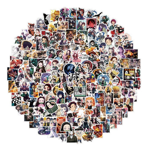200 Pegatinas Anime Ghost Blade Pegatinas Impermeables