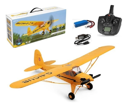 Piper Cub Clasico Rc 5ch Wltoys Xk A160 Envio Cdmx