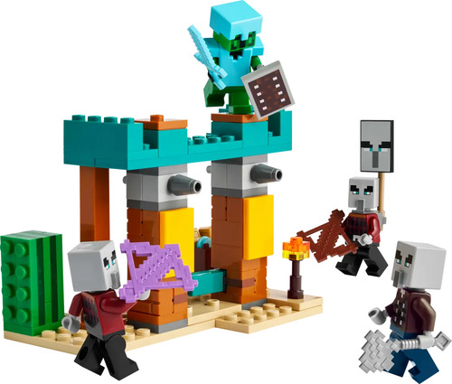 Lego Minecraft 21267 Caballero Cactus 105 Piezas 105 Desierto De Los Illianos