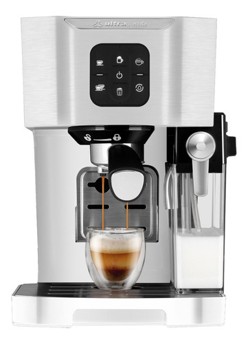 Cafetera Espresso Ultracomb Ce-6111 Semiautomática 20 Bares