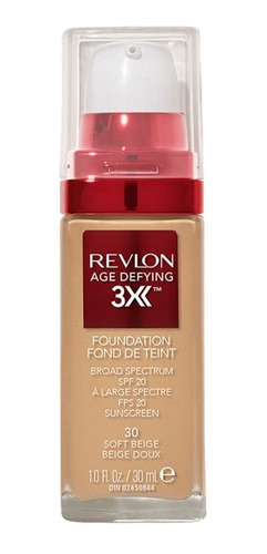 Base Maquillaje Revlon Age Defying Soft Beige 30 Spf 20