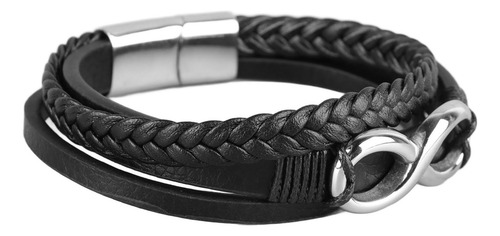 Pulseira Trançada Com Formato De Número E Hip Hop