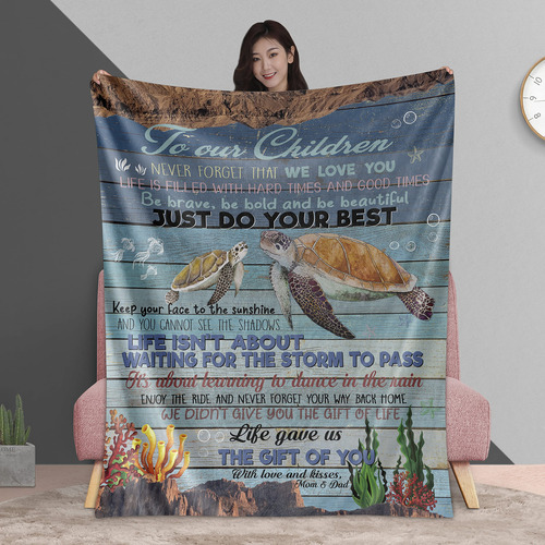 Manta De Franela Suave Personalizada Nuestros Hijos De ...