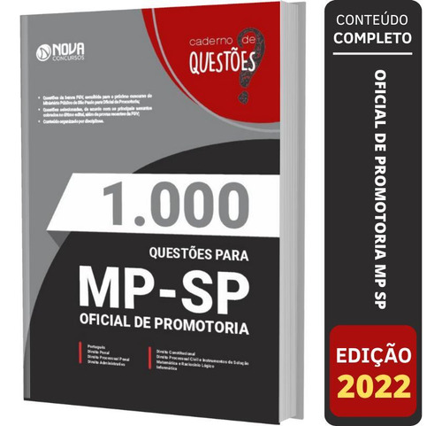Questões Gabaritadas Para O Mp Sp - Oficial De Promotoria