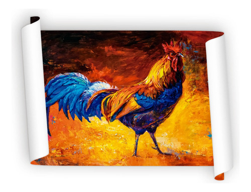 Poster Gallo Oleo 60x90cm