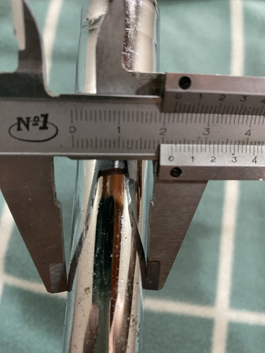 Manubrio Bicicleta Carrera Ruta Con Palanca De Frenos Blanco (Usado)