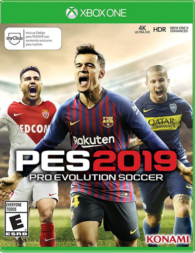 ¡ Pro Evolution Soccer Pes 2019 Para Xbox One En Wholegames!