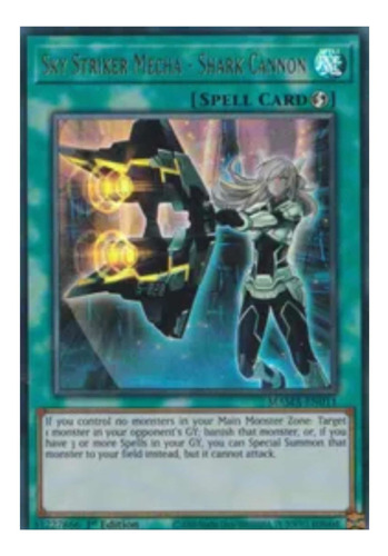 Yugioh! Sky Striker Mecha - Shark Cannon