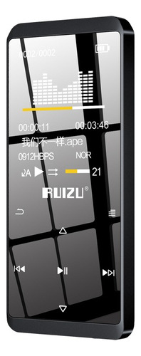 Reproductor De Música Mp3 Bluetooth Ruizu D02 De 16 Gb