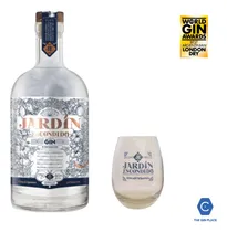 Comprar Jardin Escondido Gin 750 Cc + Vaso Gin Tonic - The Gin Place