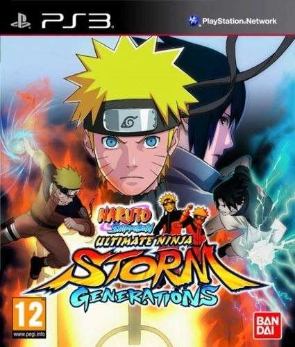 Ps3 - Naruto Shippuden: Ninja Storm Generations - Físico U