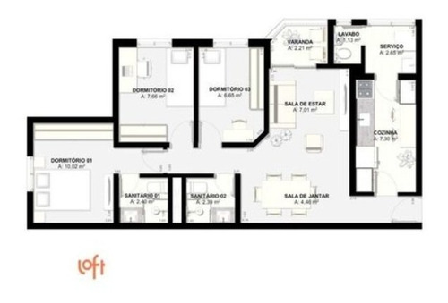 Imagem 2 de 2 de Apartamento - Ap15021 - 69674583