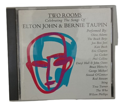 Two Rooms Celebrating The Songs Of Elton John Cd Japo Usado 