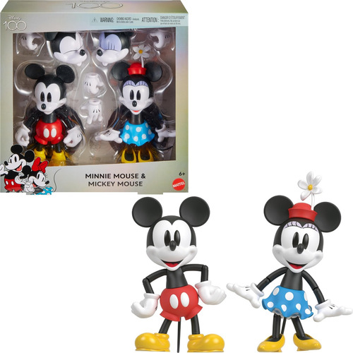 Disney 100 Figuras De Acción Coleccionables Mickey Y Minnie