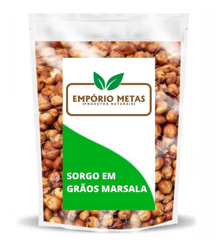 Sorgo Em Grãos 1 Kg - Empório Metas