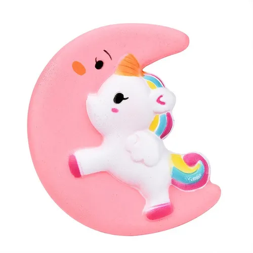Sunei.f Cute Squishy Doll Unicornio en forma de espuma suave Extrusi/ón Fragante Kawaii Juguetes Descompresi/ón