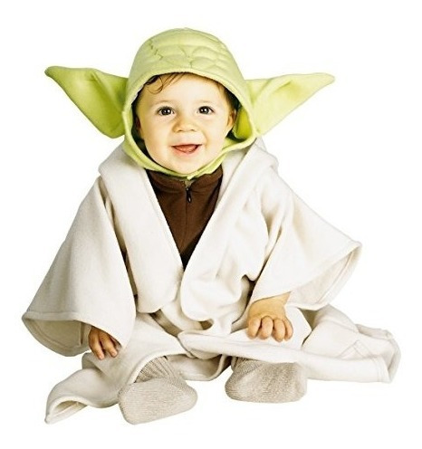 Disfraz Completo De Yoda Star Wars Talla 12-24 Meses-