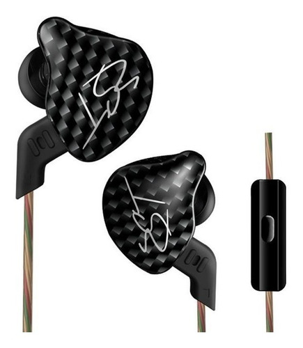 Imagen 3 de 6 de Auriculares In Ear Kz Zst Pro Monitoreo Dual Driver Originales Cable Reforzado Ideal Voz Guitarra Bajo Bateria Vientos