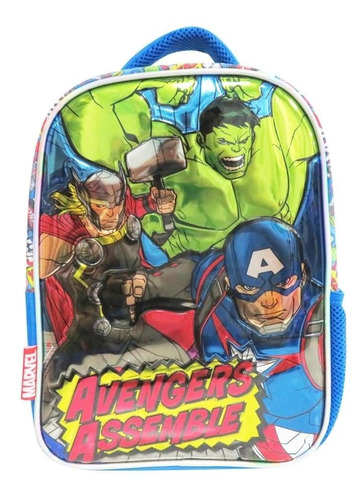 Mochila Espalda Jardin Avengers Sp531 Original 12''