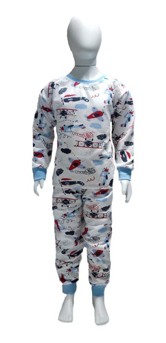 Imagem 1 de 7 de Combo Com 3 Pijamas Infantil Peluciados -tamanhos 0-18 Meses