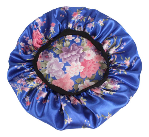 Gorro Para Cabello De Seda Suave Con Banda Ancha, Cómodo Sue