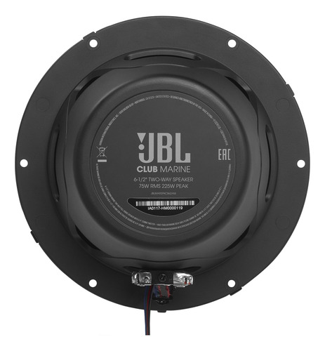 Altavoz Jbl Cb62 De 6,5 Pulgadas, 2 Vías, 75 W Rms, 225 W, P