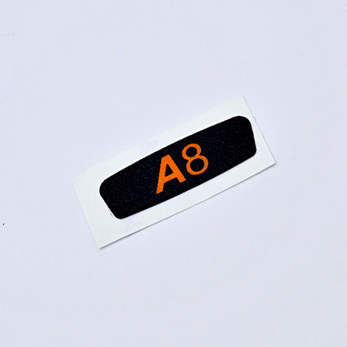 Etiqueta Frontal Inferior Para Radio Mag One A8 (modelo)