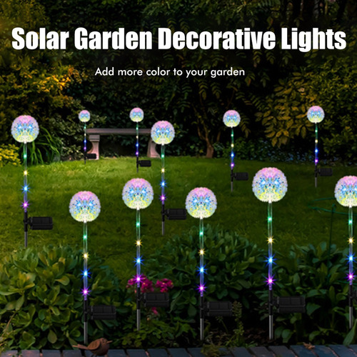 Luces Solares Para Jardín, 2 Unidades, Para Exteriores, 16 L
