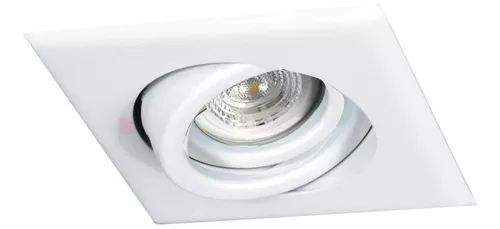 20x Spot Embutir Redondo Techo Luz Led 7w Gu10 Blanco Móvil