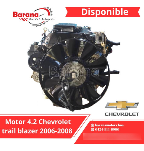 Motor 4.2 Chevrolet Trail Blazer 2006-2008