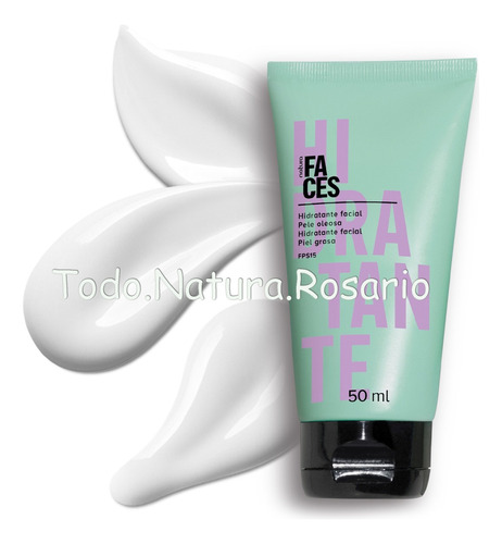 Crema Facial Aclaradora Faces Piel Grasa Todo Natura Rosario