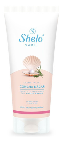 Crema Concha Nácar Natural Aclaradora Con Hinojo Marino