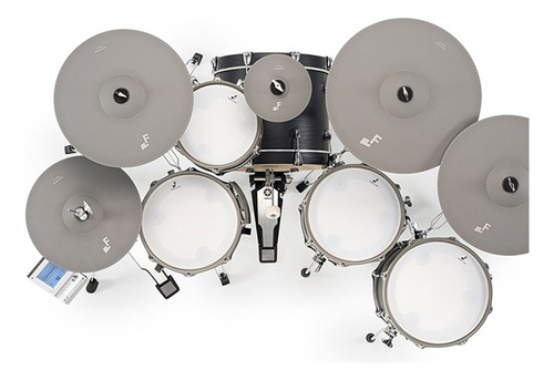 Bateria Electrónica Acustica Efnote 5x - 5 Cuerpos Con Mesh