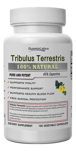 Suplemento Tribulus Terrestris Bloq - Unidad a $922