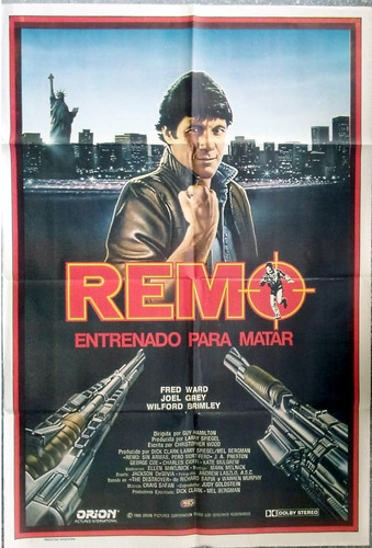 Afiche De Cine Original  Remo.  1985.