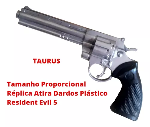 Arma De Brinquedo Atira Dardos + Revolver Espoleta De Brinde